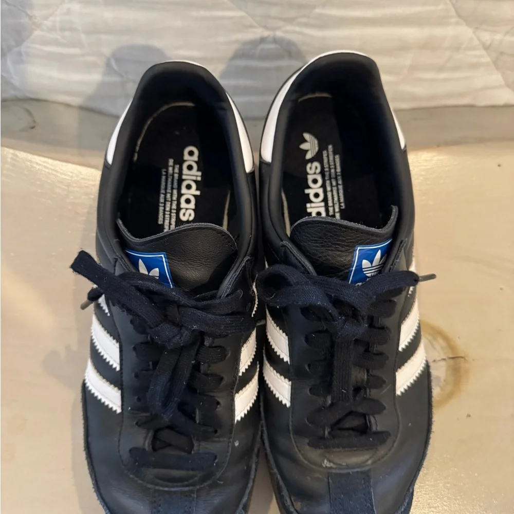 Adidas Black Samba Sneakers - Picture 2 of 6